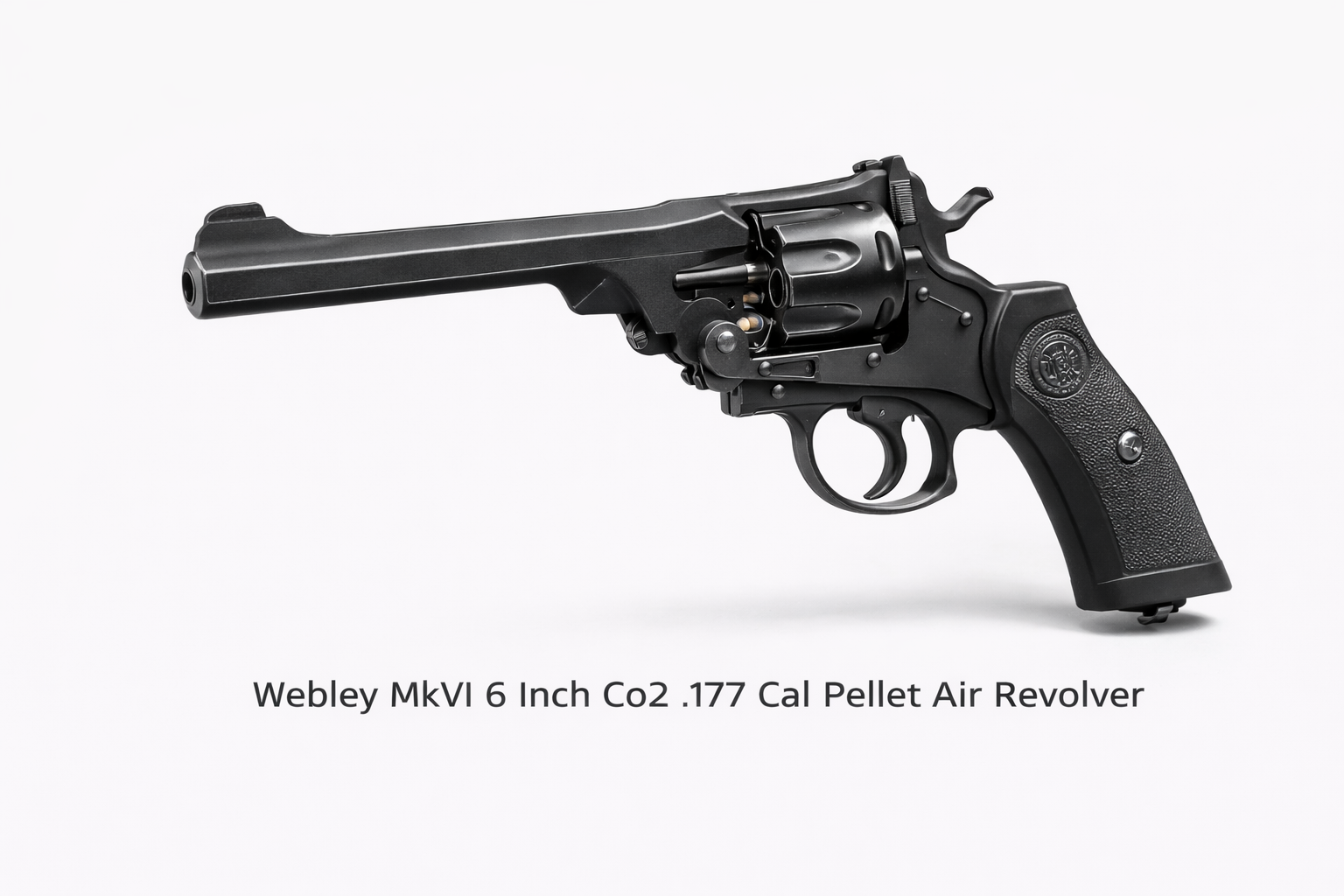 Webley MkVI 6 Inch Co2 .177 Cal Pellet Air Revolver